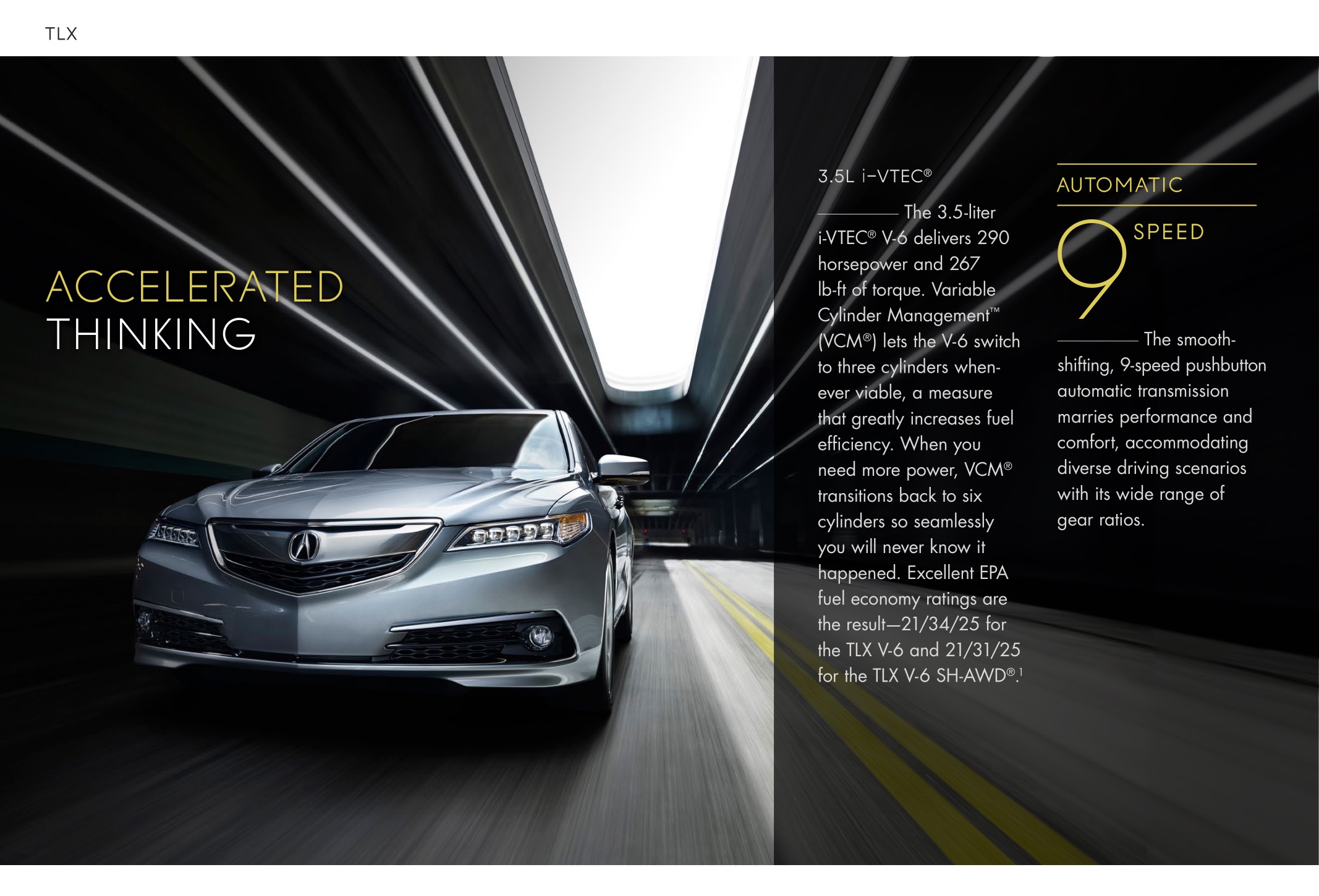 2015 Acura TLX Brochure Page 27